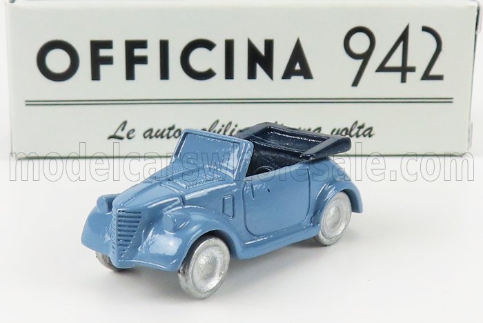 1:76 FIAT 500a Cabriolet Carrozzeria Montescani (1939), Light Blue - ART2033A