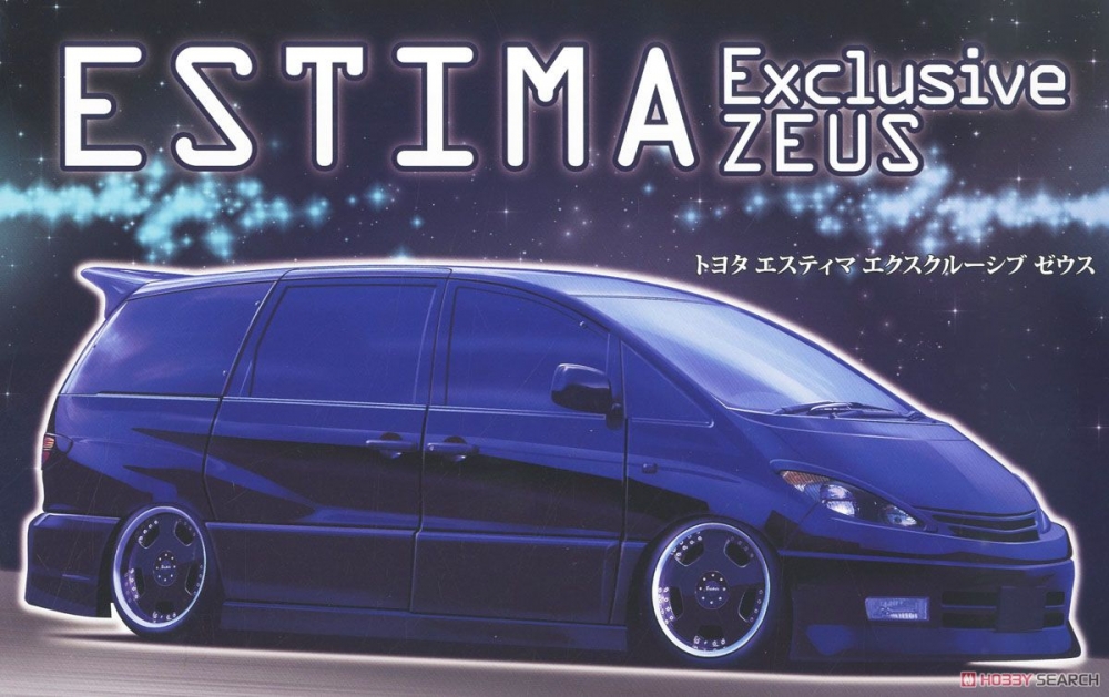 1:24 Сборная модельToyota Estima Exclusive ZEUS - 03961