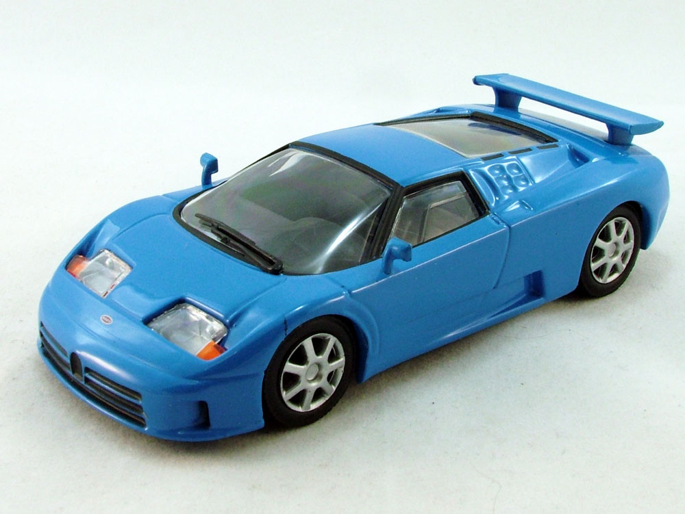 1:43 BUGATTI EB 110, Суперкары 62, blue - SUP062