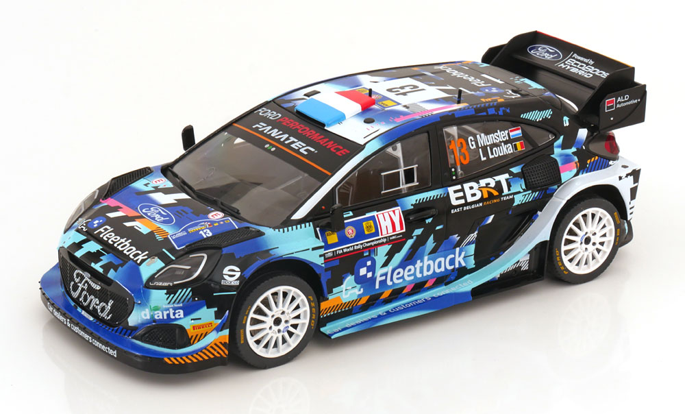 1:18 FORD Puma Rally 1 No 13  Central European Rally, Munster/Louka (2023) - 18RMC188