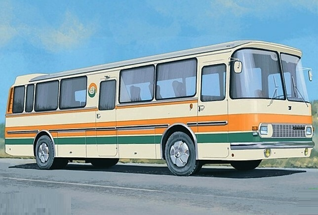 1:43 Автобус для доставки космонавтов ЛАЗ-699П, Наши автобусы Спецвыпуск 13 - SNA13