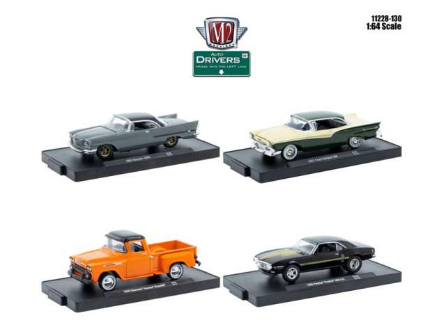 1:64 M2 Machines Auto-Drivers, серия 130, набор из 8 моделей - 11228-130~8