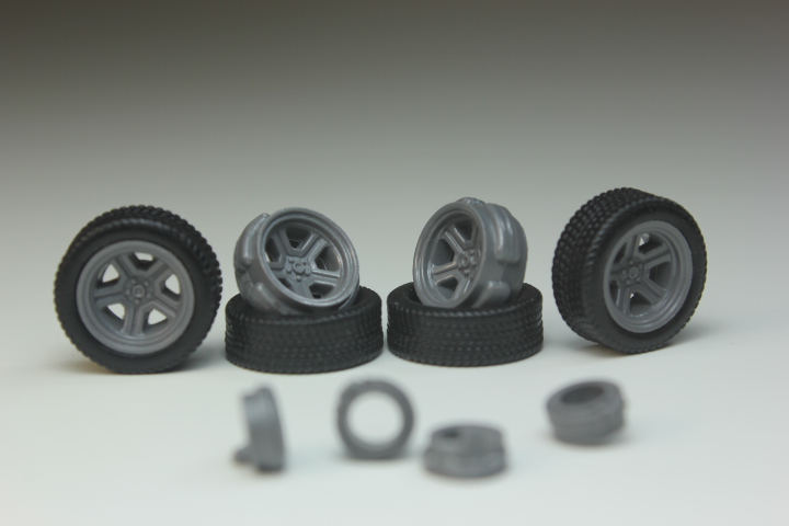 1:43 Комплект колес #30 - KD030