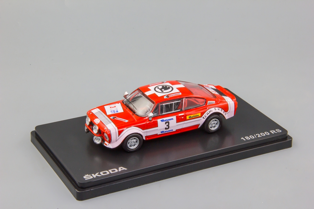 1:43 SKODA 200RS (1974)  - Barum Rallye 1974 #3 Sedivy - Janecek - 502TD