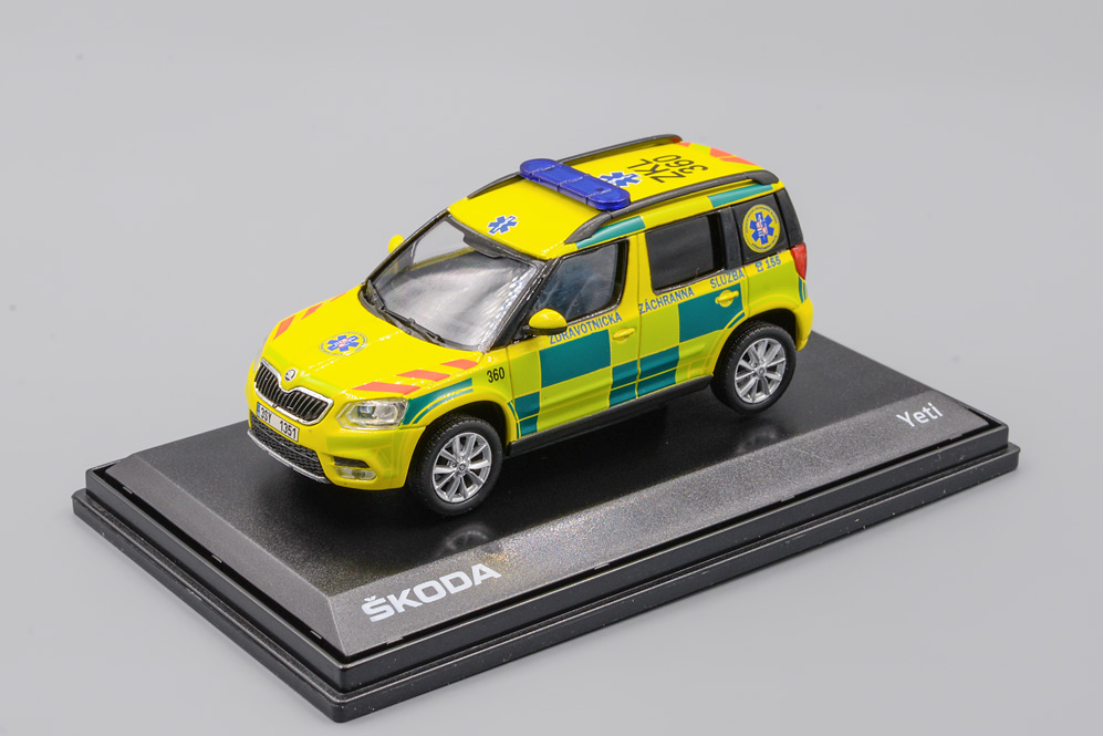 1:43 SKODA Yeti FL (2013) - EMS Of Central Bohemia Region 360 - 031XO03