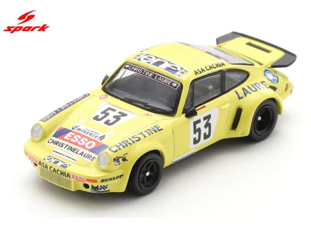 1:64 PORSCHE 911 Carrera RSR #53 24H Le Mans T.Sabine/P.Dagoreau/J-C.Andruet (1976),  yellow - 64S024