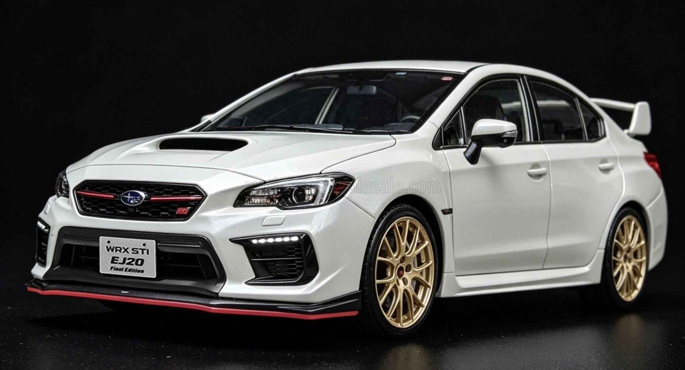 1:18 SUBARU WRX STI EJ20 Final Edition (2020), crystal white pear - 5559