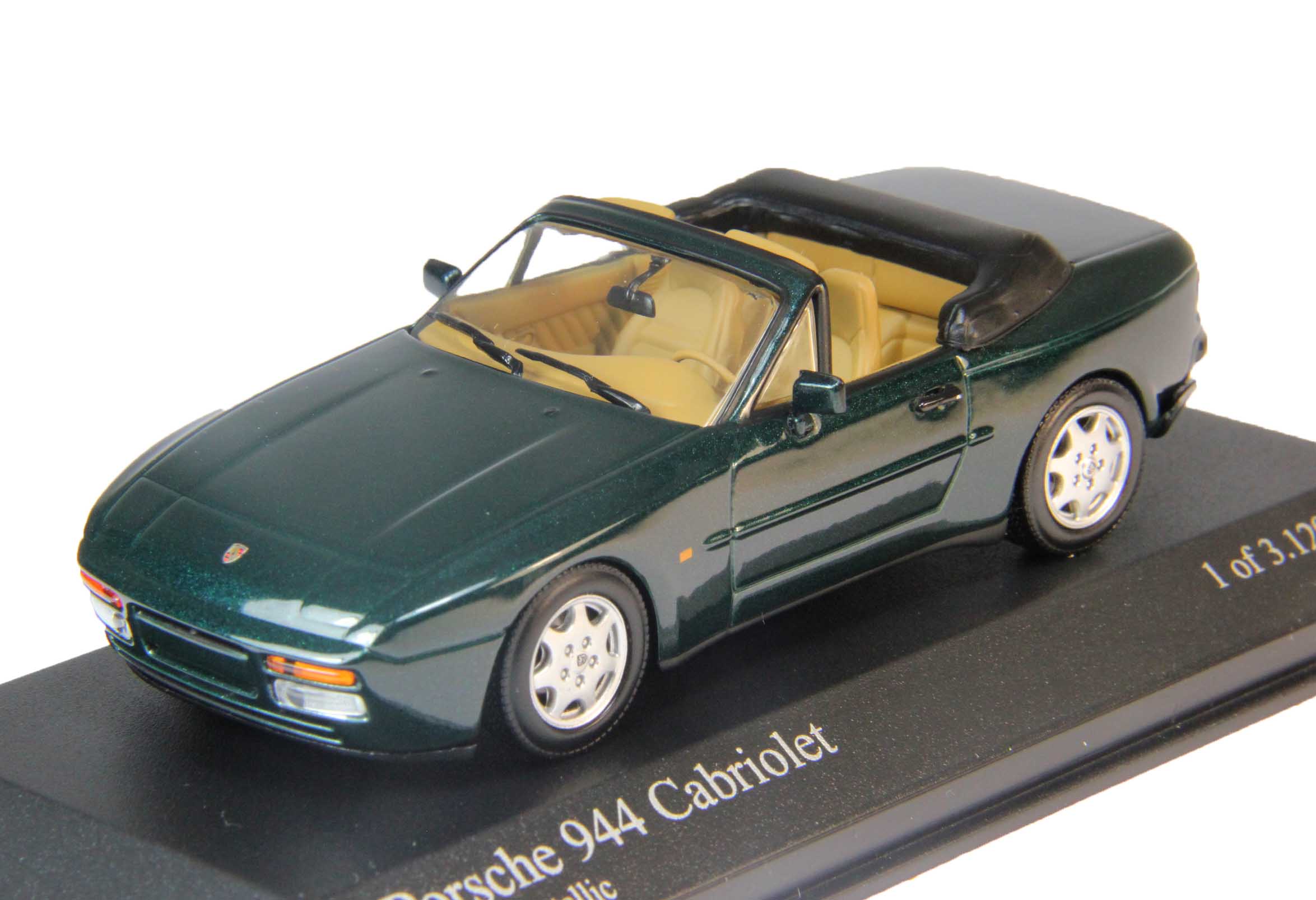 1:43 PORSCHE 944 Cabriolet (1991), green metallic - 400062231