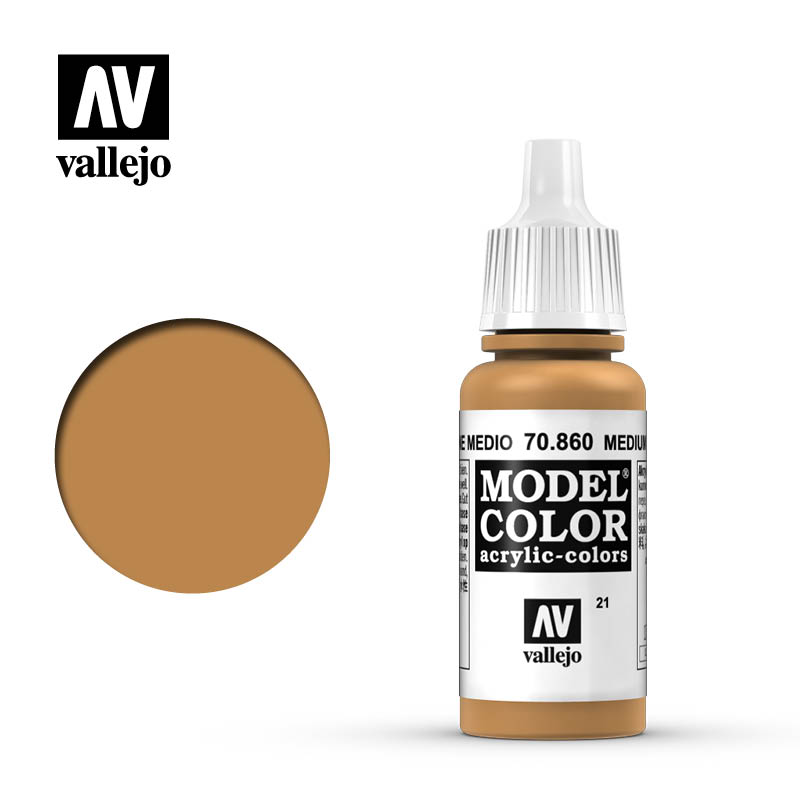 Краска акриловая `Model Color` Телесный средний / Medium Fleshtone - 70860