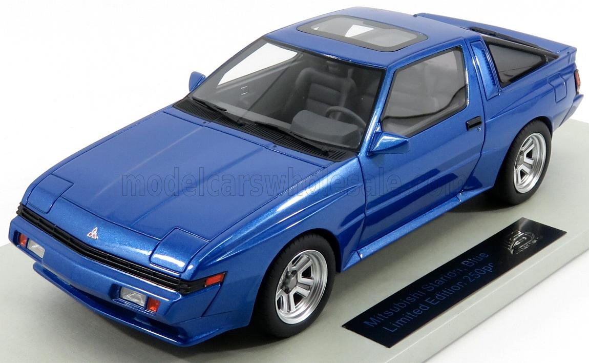 1:18 MITSUBISHI Starion 2.0 Turbo Ex (1988), blue - LS033B