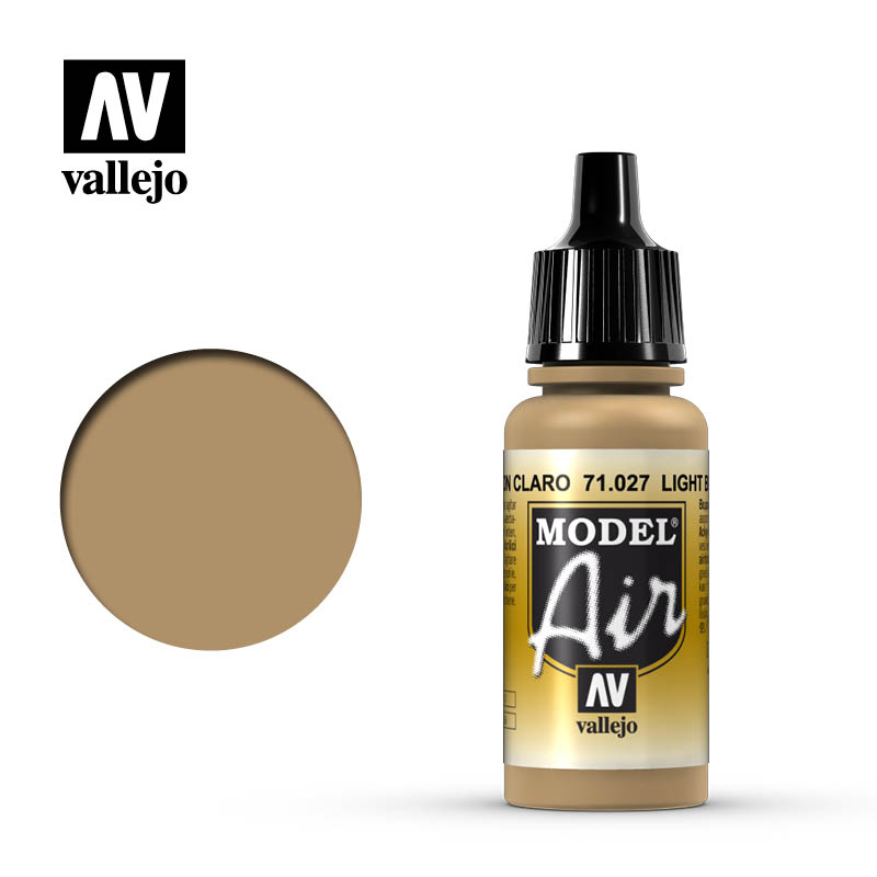 Краска акриловая `Model Air`Светло-коричневый /Light Brown - 71027