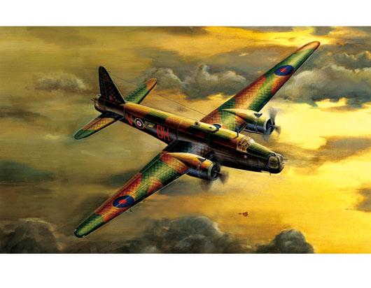 1:72 Сборная модель Самолет  'Веллингтон' Мк.3 - 01627