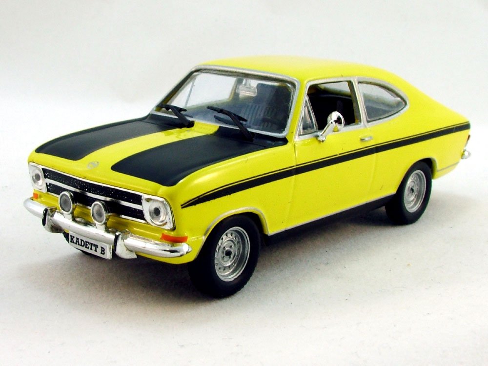 1:43 OPEL Kadett B Coupe (1965-1973), желтый - OP19