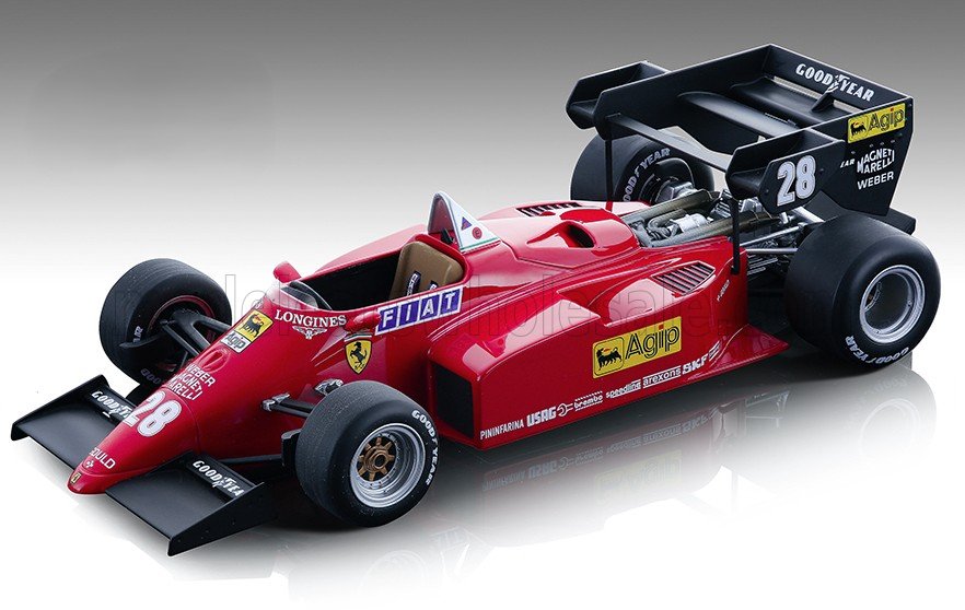 1:12 FERRARI F1 126C4-M2 №28 European GP Rene Arnoux (1984) - TM12-07A