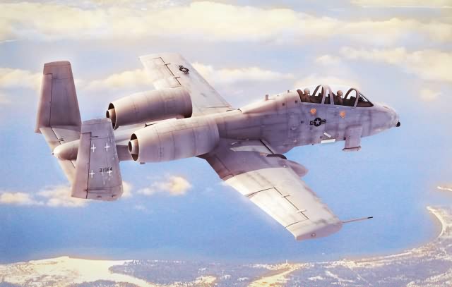 1:48 Сборная модель Самолет N/AW A-10A THUNDERBOLT II - 80324