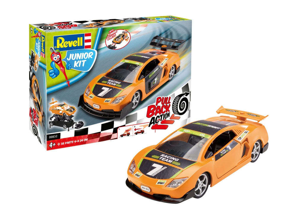 Сборная модель Rallye Car, оранжевый - 832