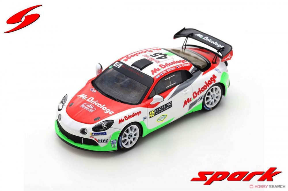 1:43 ALPINE A110 Rally RGT #45 Rally Monte Carlo P. Baffoun - A. Dunand, 2021 - S6579