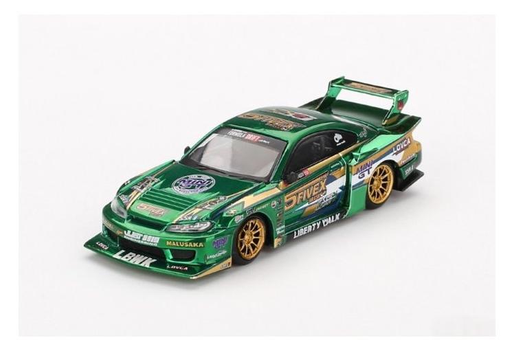 1:64 NISSAN LB-Super Silhouette S15 SILVIA LBWK Fausto Racing RHD (2024), green - MGT00858-R