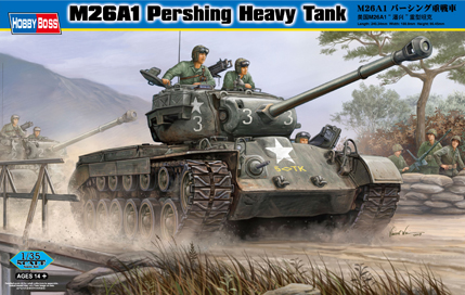 1:35 Сборная модель Танк M26A1 Pershing Heavy Tank - 82425