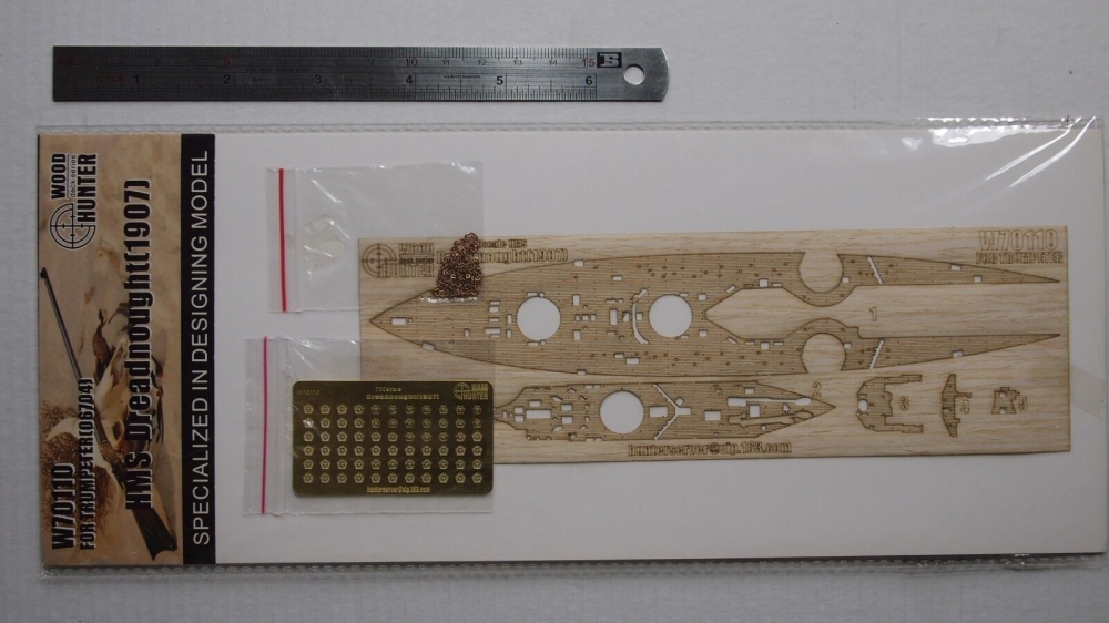 1:700 Набор деталей HMS Dreadnought 1907 (Trumpeter 06704) - W70110