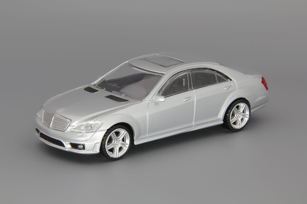 1:43 MERCEDES-BENZ S63 AMG, silver - 37100s