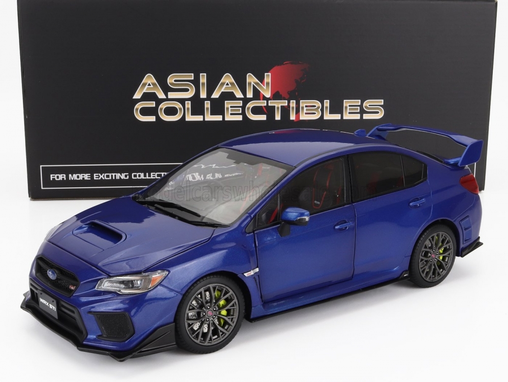 1:18 SUBARU Impreza Sti (s207) Custom Version (2018), Blue Met - 05555
