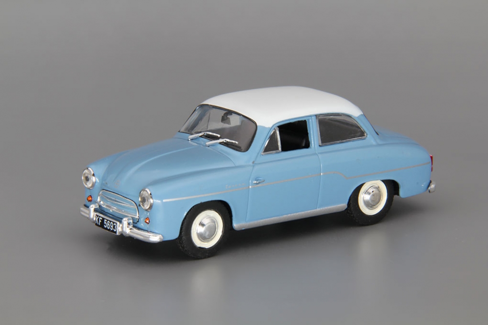 1:43 SYRENA 102, Kultowe Аuta 58, blue / white - kul058