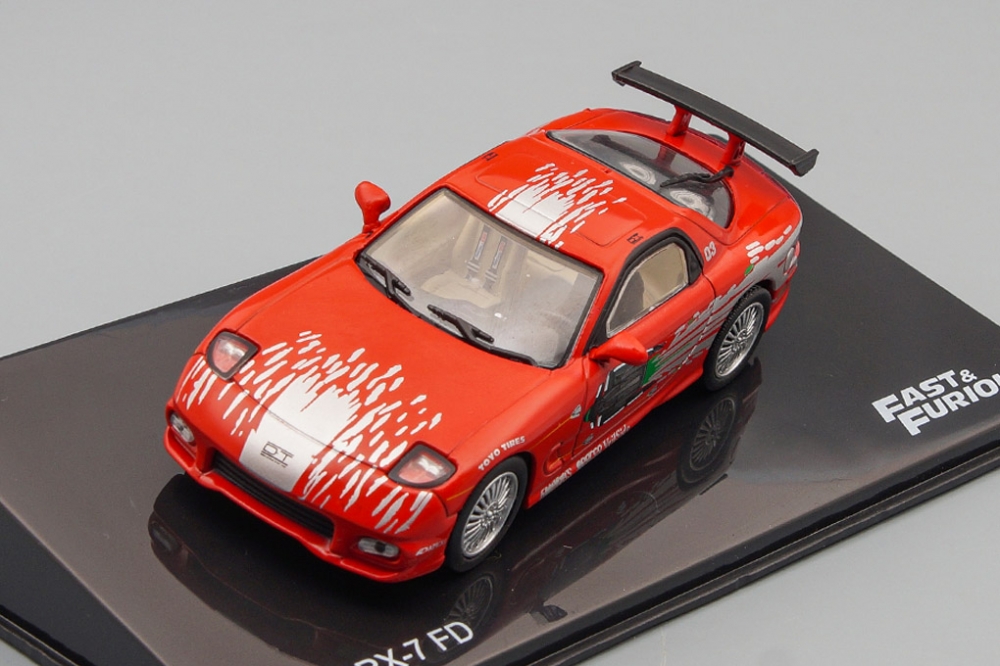1:43 Mazda RX-7 FD (1993) FAST & FURIOUS (Форсаж), red - M4069-14