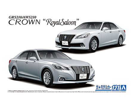 1:24 Сборная модель Toyota Crown GRS210/AWS210 RoyalSaloon 15 - 05952