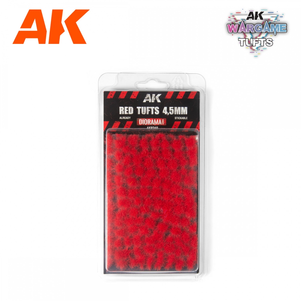 RED WARGAME TUFTS - AK8240