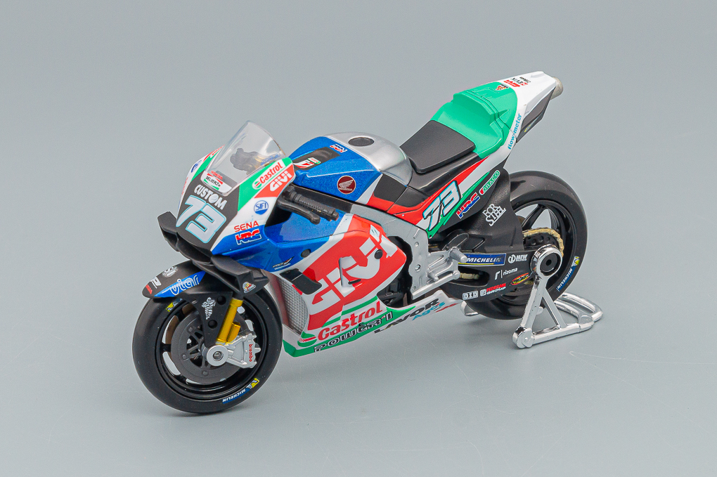 1:18 HONDA Rc213v Lcr Honda Idemitsu N73 Motogp (2021) Alex Marquez, Green Red Blue - 36372-02