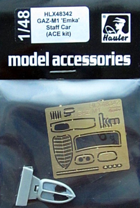 1:48 Фототравление Горький-M1 'Emka' Staff Car (ACE kit) - HLX48342