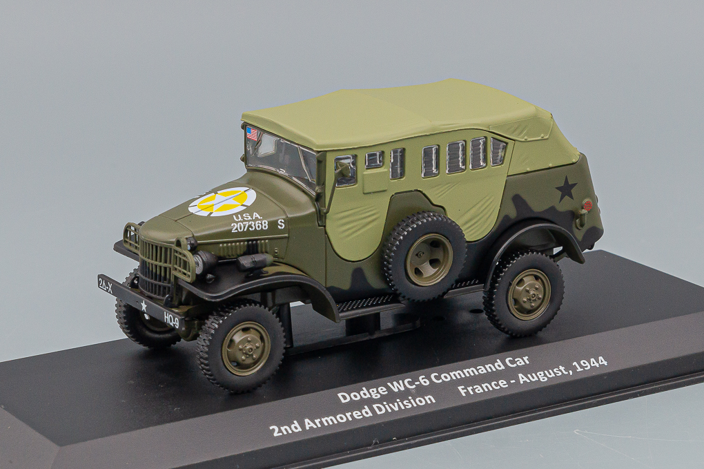 1:43 DODGE WC-6 Command Car из серии Samochody Wojskowe Ii Wojny Światowej - SW063