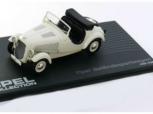 1:43 OPEL Gelandesportwagen (1934-1938), white - OP41