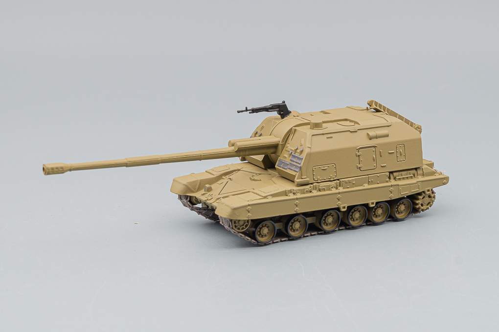 1:72 2С19 152-мм самоходная дивизионная гаубица танк, Русские танки 48 - RT048