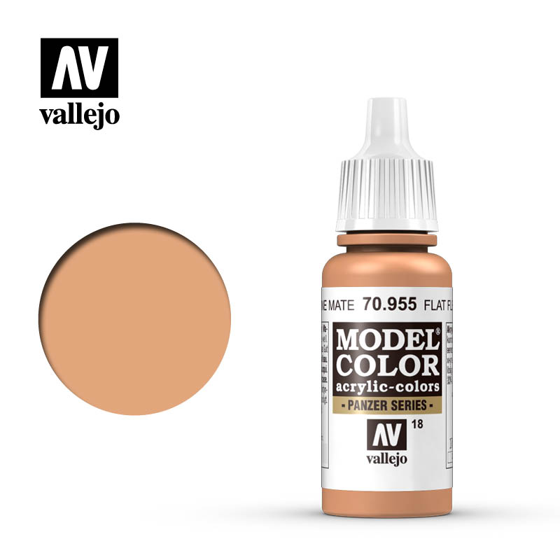 Краска акриловая `Model Color Телесный/Flat flesh - 70955