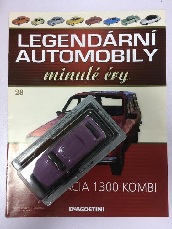 1:43 DACIA 1300 kombi, Legendarni automobily minule ery 28 - LAME028