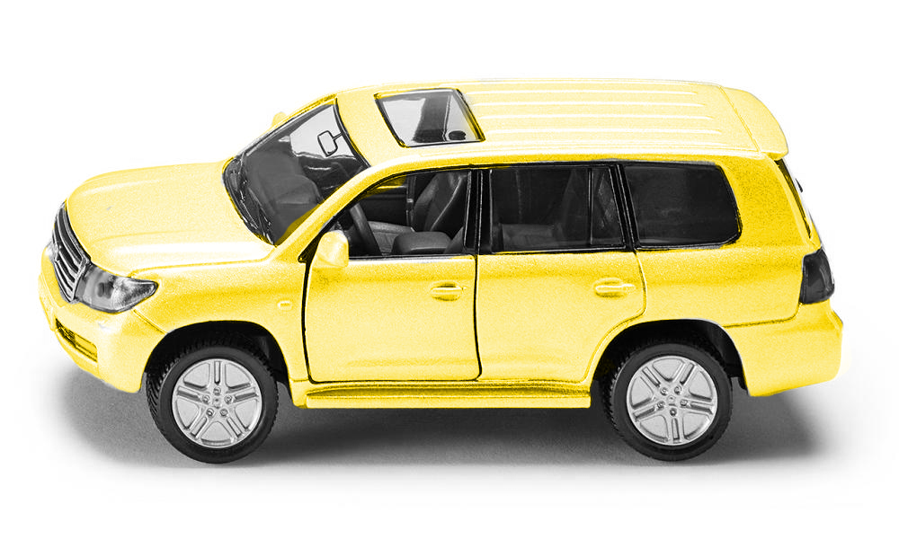 1:64 TOYOTA Landcruiser, yellow - 1440