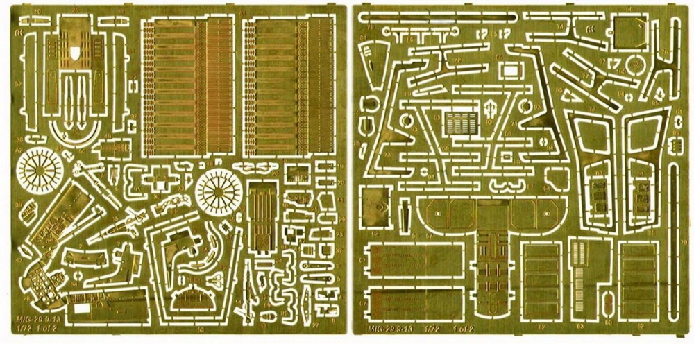 1:72 Фототравление для МиГ-29 9-13 - 7254