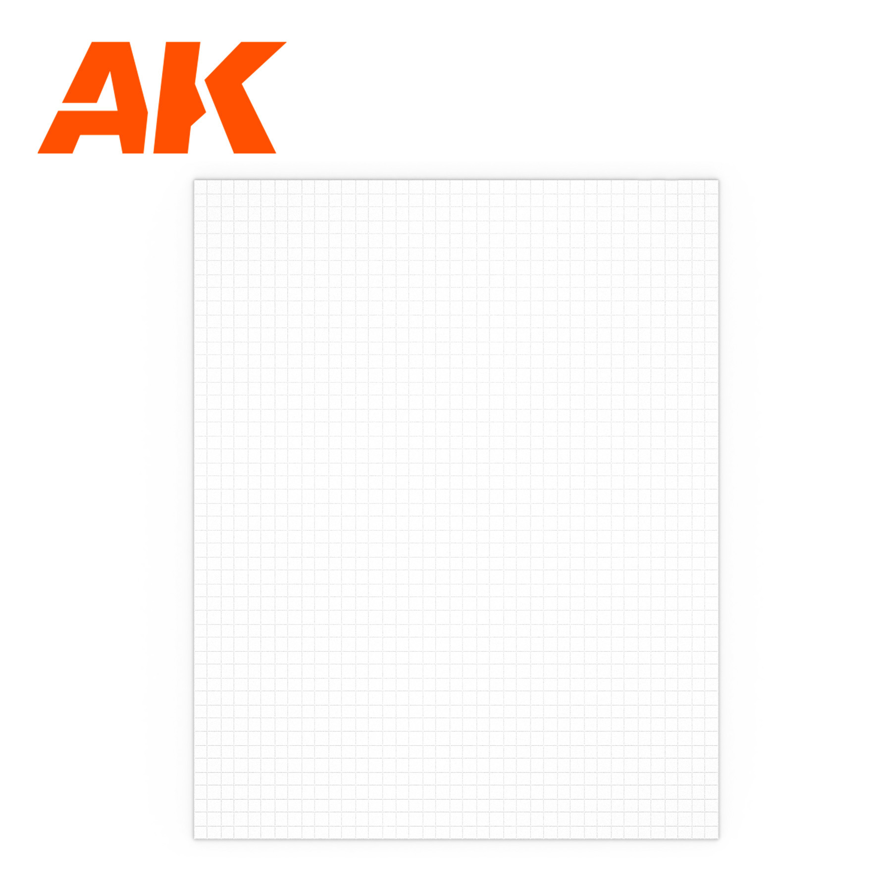 Лист для имитаций тротуарного кирпича / Square Pavement Brick Big.5 MM/.196 - AK6579