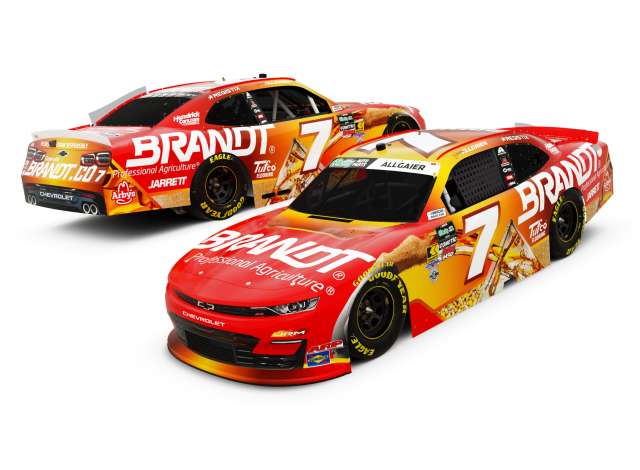 1:64 Chevrolet #7 Justin Allgaier *Brandt Whiskey*, various 2026 - NX72665BWKAG