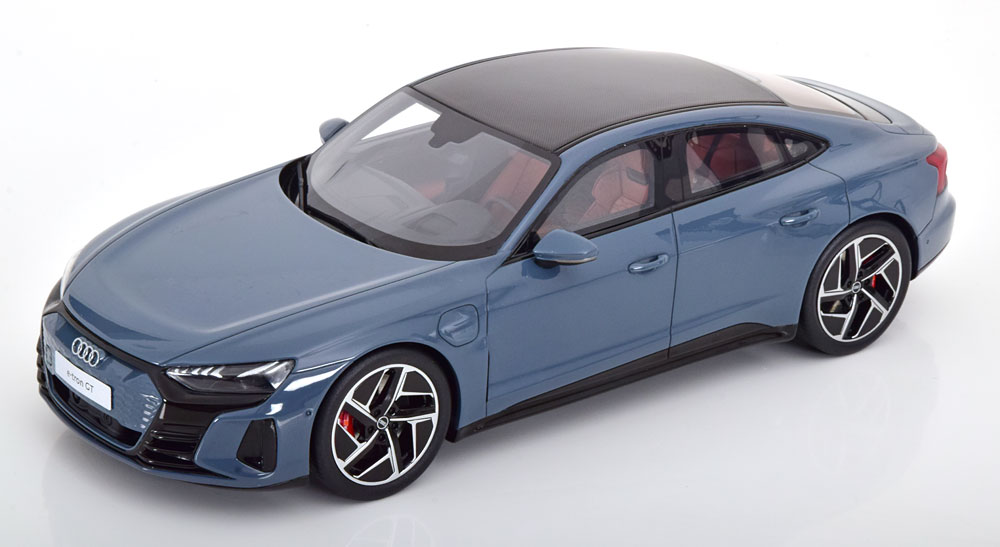 1:18 AUDI E-Tron GT (2021), grey carbon-black - GT393