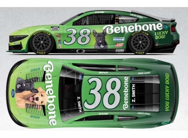 1:64 Ford Mustang #38 Zane Smith *Benebone*, green 2025 - C382565BNBZS