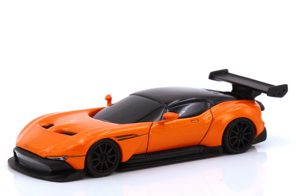1:87 ASTON MARTIN Vulcan (2017), оранжевый с черным - FHO-13