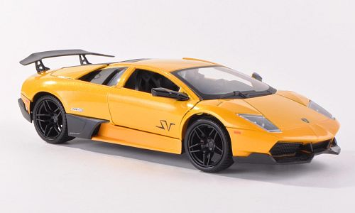 1:24 LAMBORGHINI Murcielago LP670-4 SV, yellow - 73350YELLOW