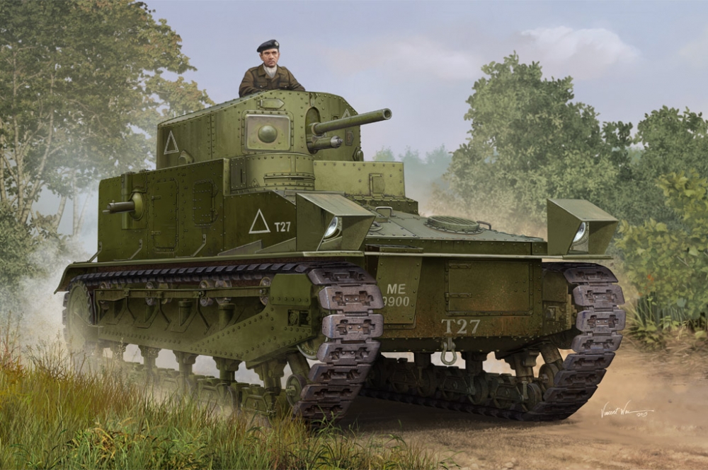 1:35 Сборная модель Vickers Medium Tank Mk I - 83878