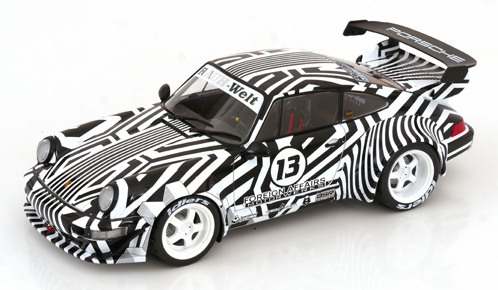 1:18 PORSCHE 911 RWB The Zebra (2022), white black - S1807513