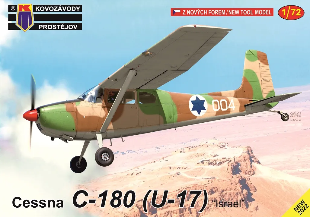 1:72 Сборная модель Cessna C-180 (U-17) 'Israel' - KPM0369