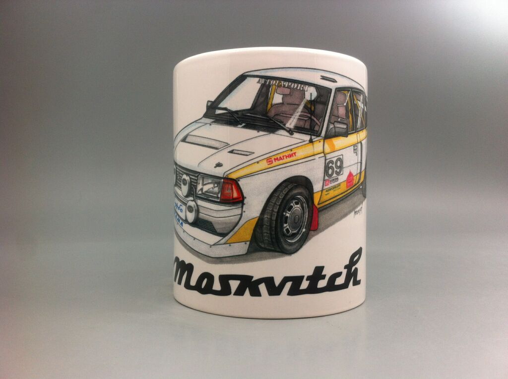 Кружка с рисунком отечественного автомобиля N1 - kr-1