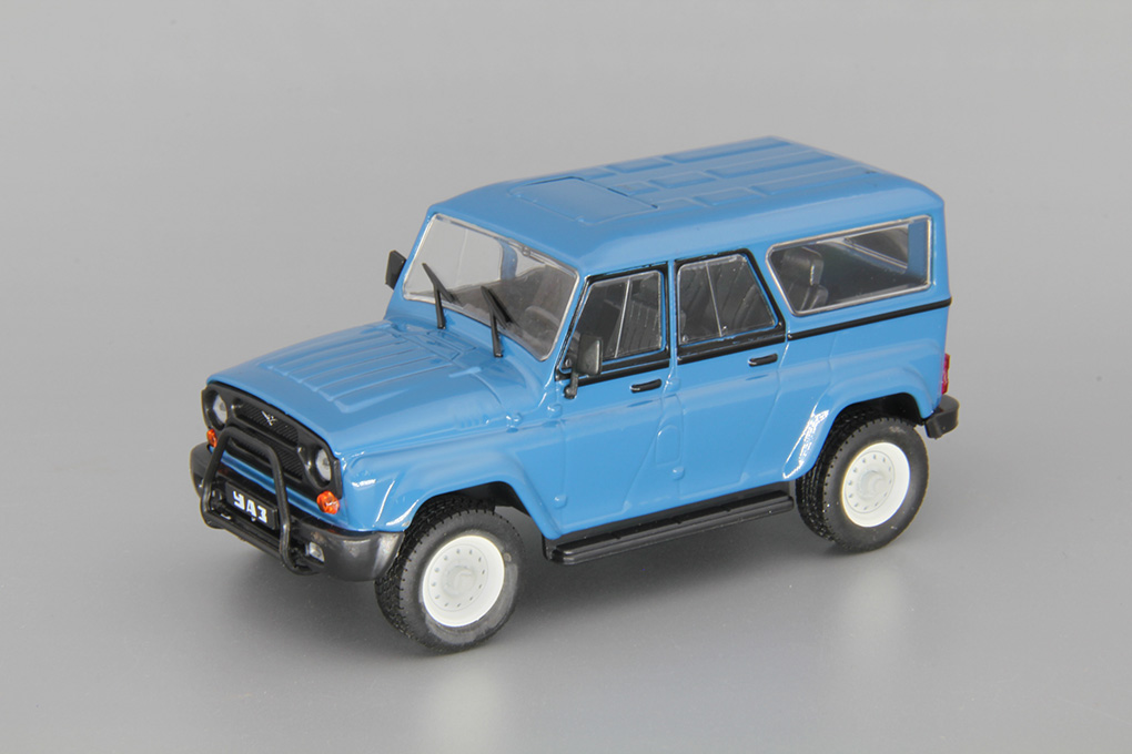 1:43 УАЗ-3159 'Барс', Автолегенды СССР 218, синий - AL218